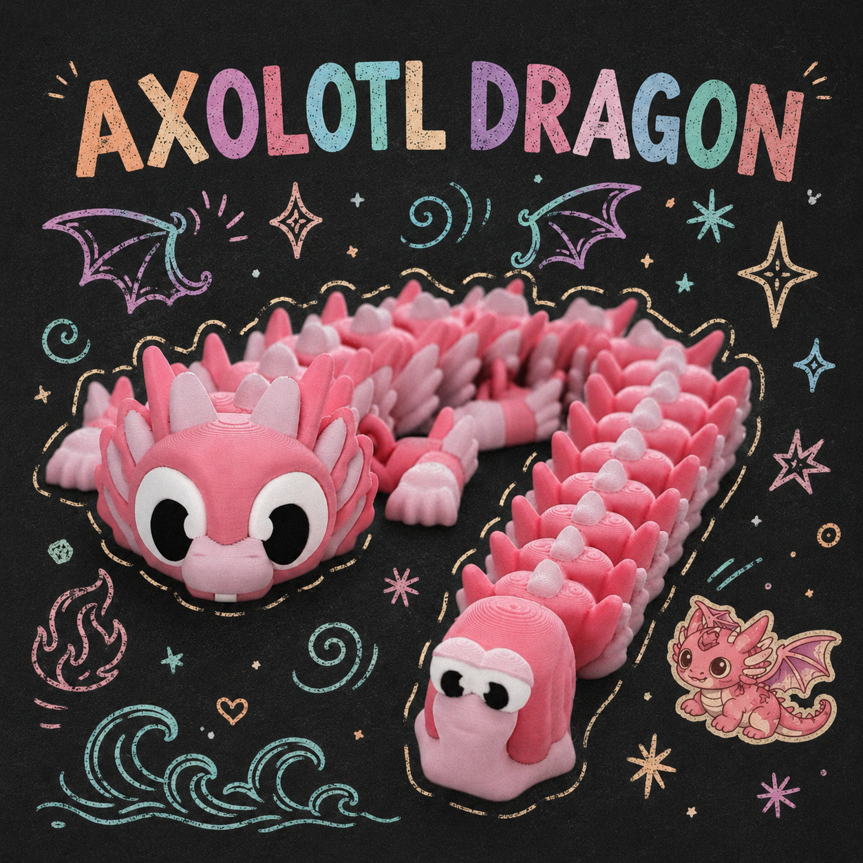 Axolotl Dragon