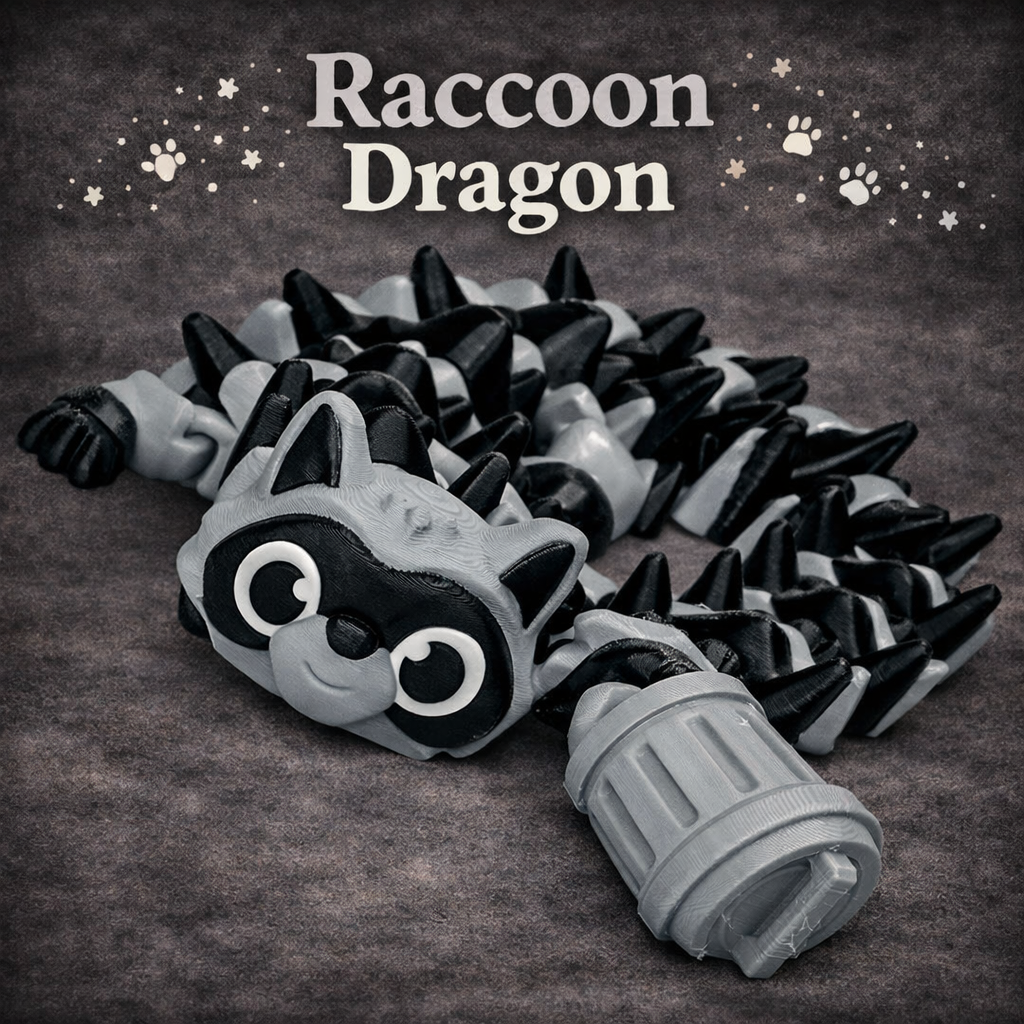 Raccoon Dragon - Layered Vibes LLC
