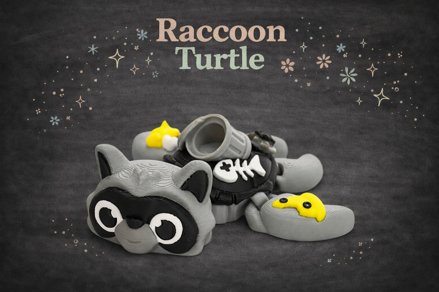 Raccoon Turtle - Layered Vibes LLC