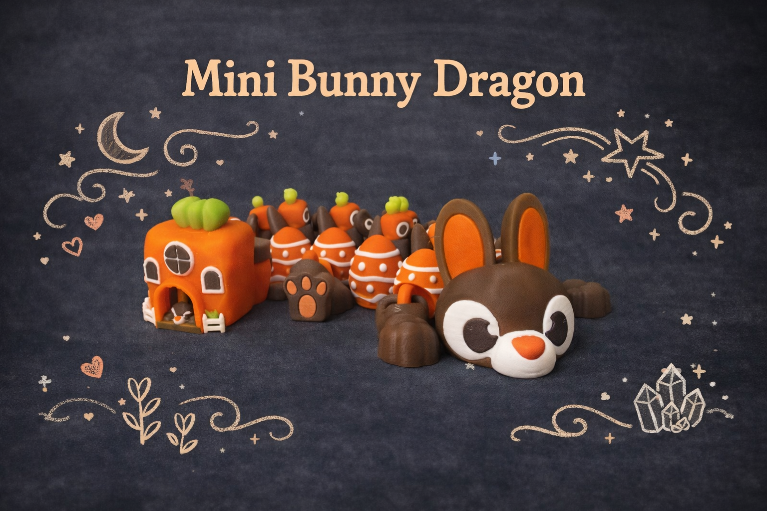 Mini Bunny Dragon - Layered Vibes LLC