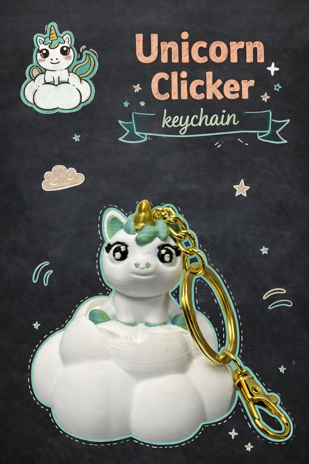 Unicorn Cloud Clicker - Layered Vibes LLC