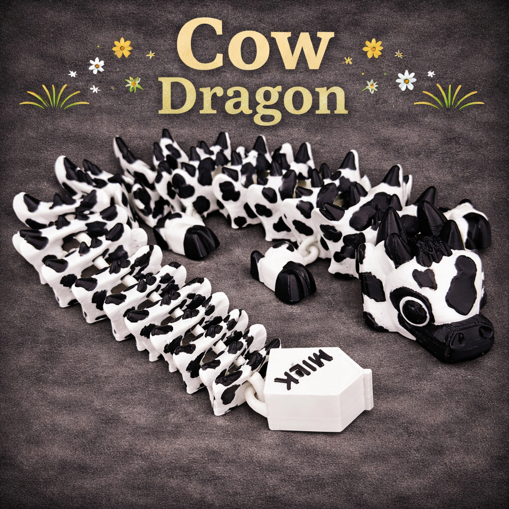 Cow Dragon - Layered Vibes LLC