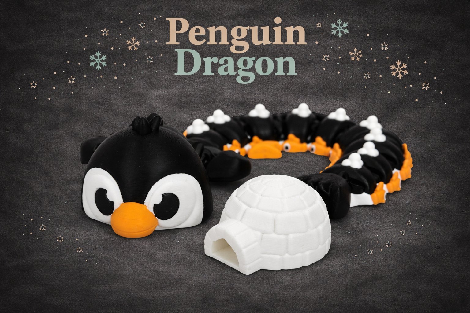 Penguin Dragon - Layered Vibes LLC