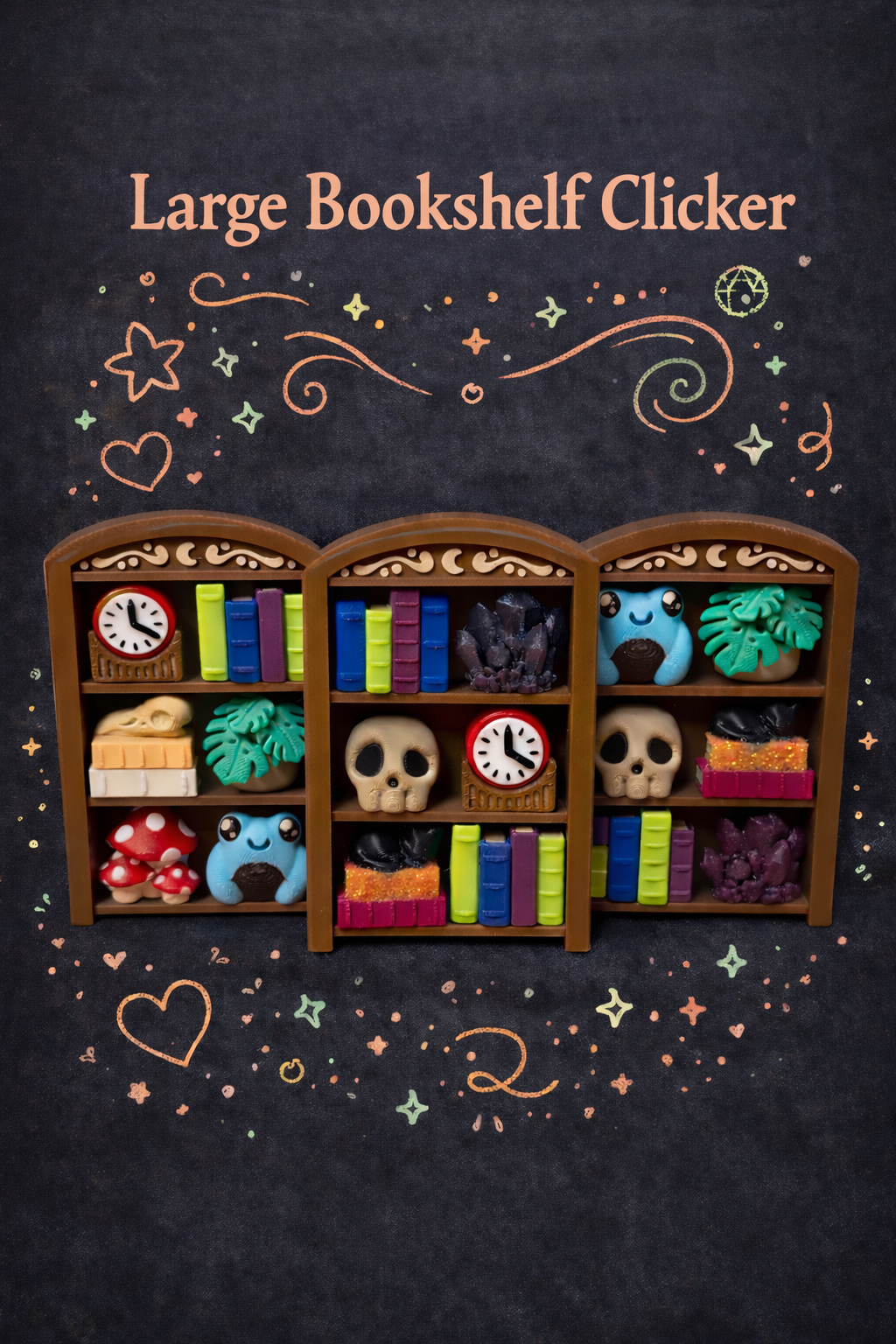 Bookshelf Clicker - Layered Vibes LLC